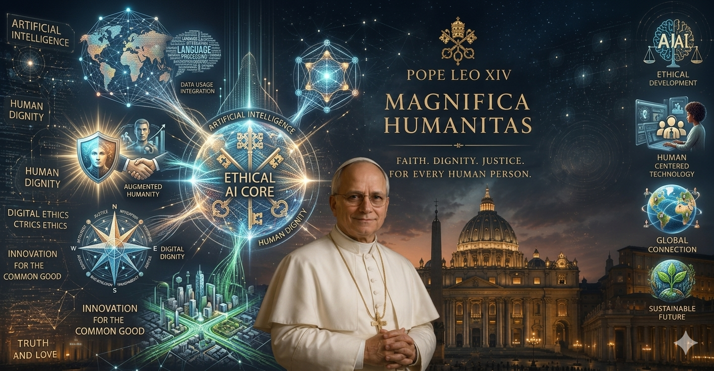 Building a Civilization of Love in a Civilization of AI — Magnifica Humanitas, a well-crafted message by Pope Leo XIV