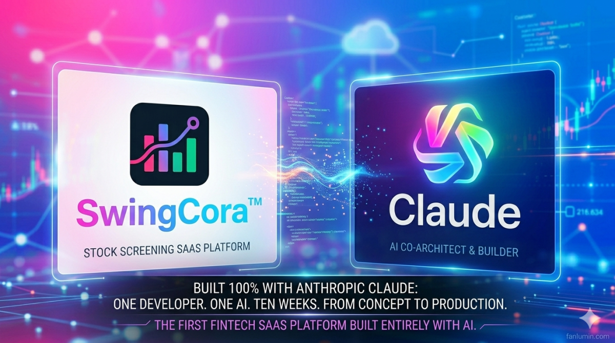 One Developer. One AI. Ten Weeks — The First Fintech SaaS Platform Built 100% with Anthropic Claude